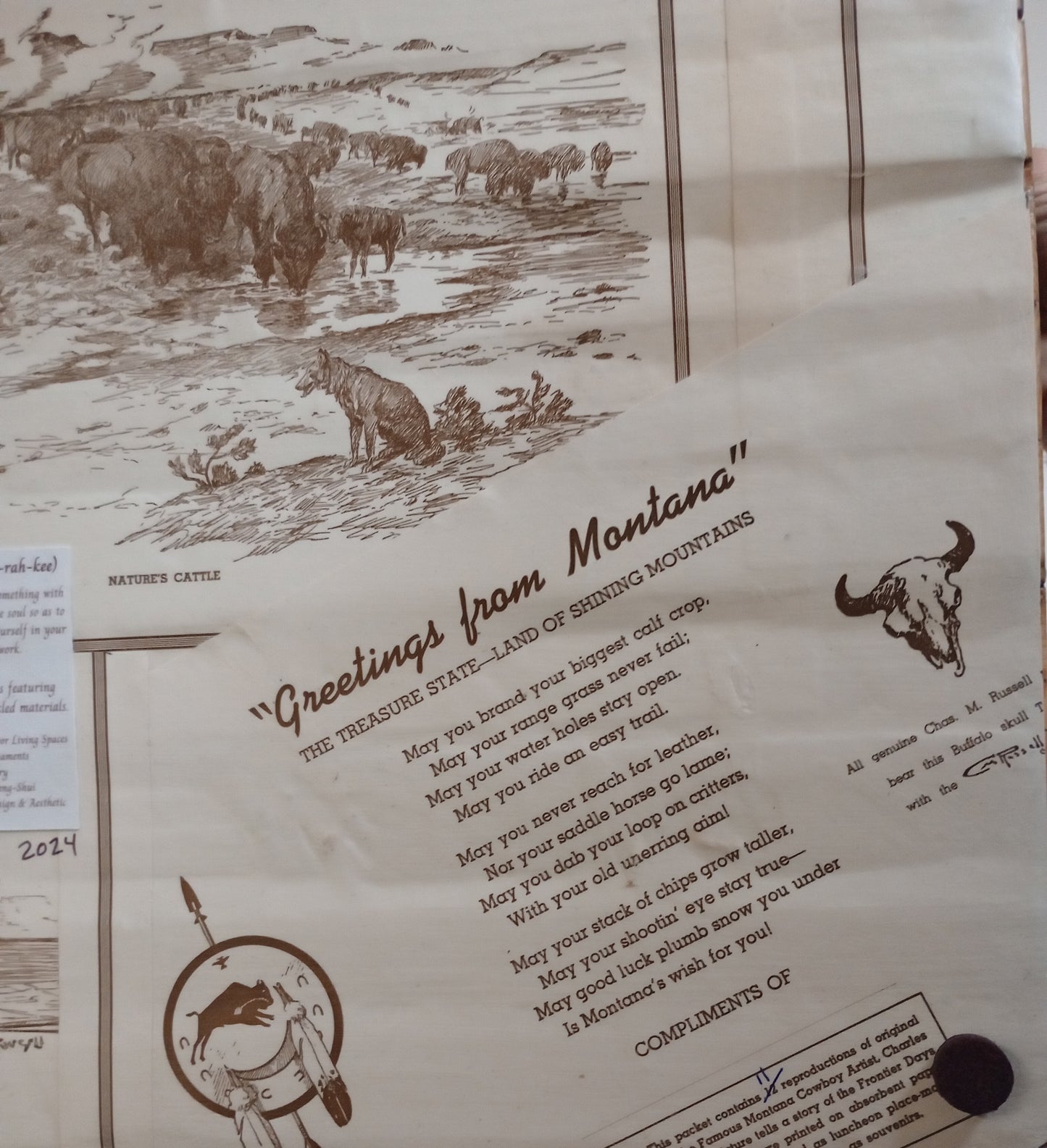 Buffalo Hat Coat Rack