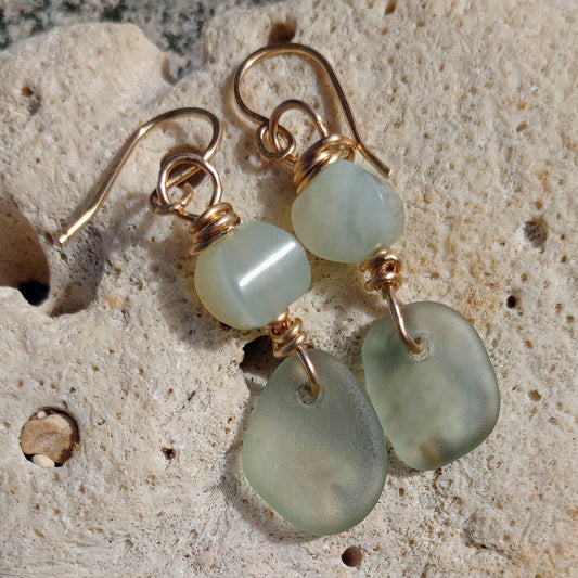 Sea Glass & Jade