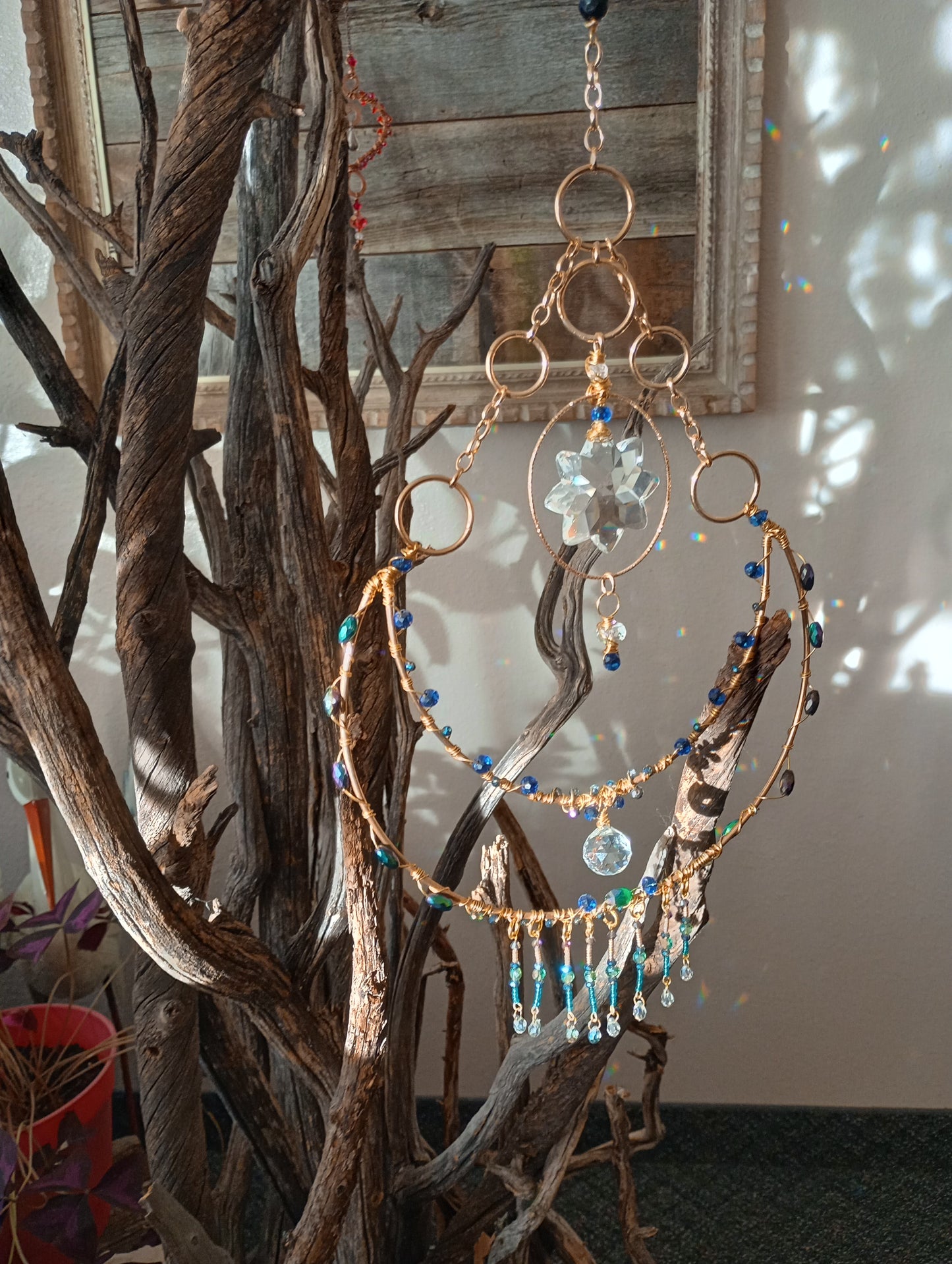 Royal Crescent Crystal Suncatcher