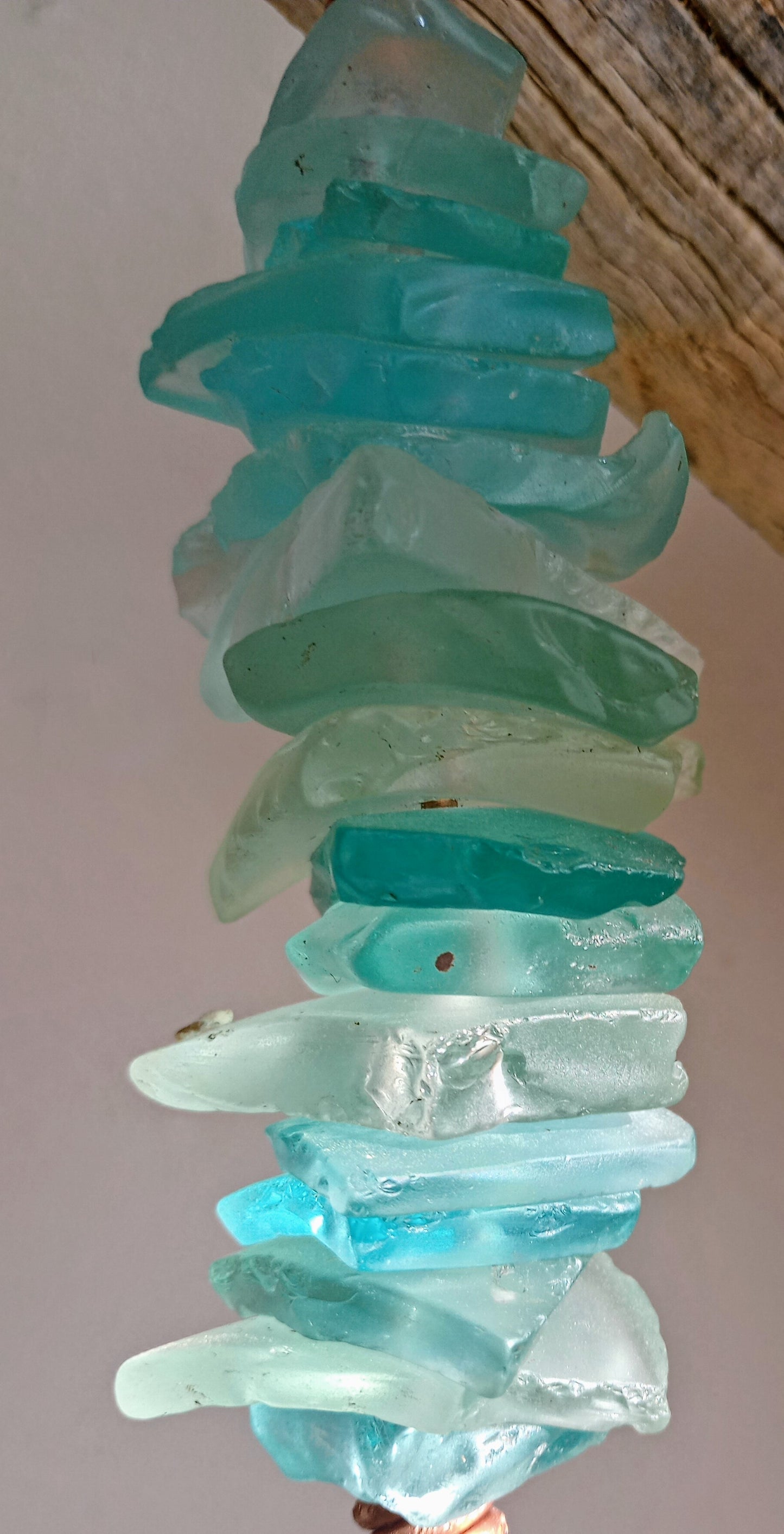 Artisan Sunflower Glass Suncatcher