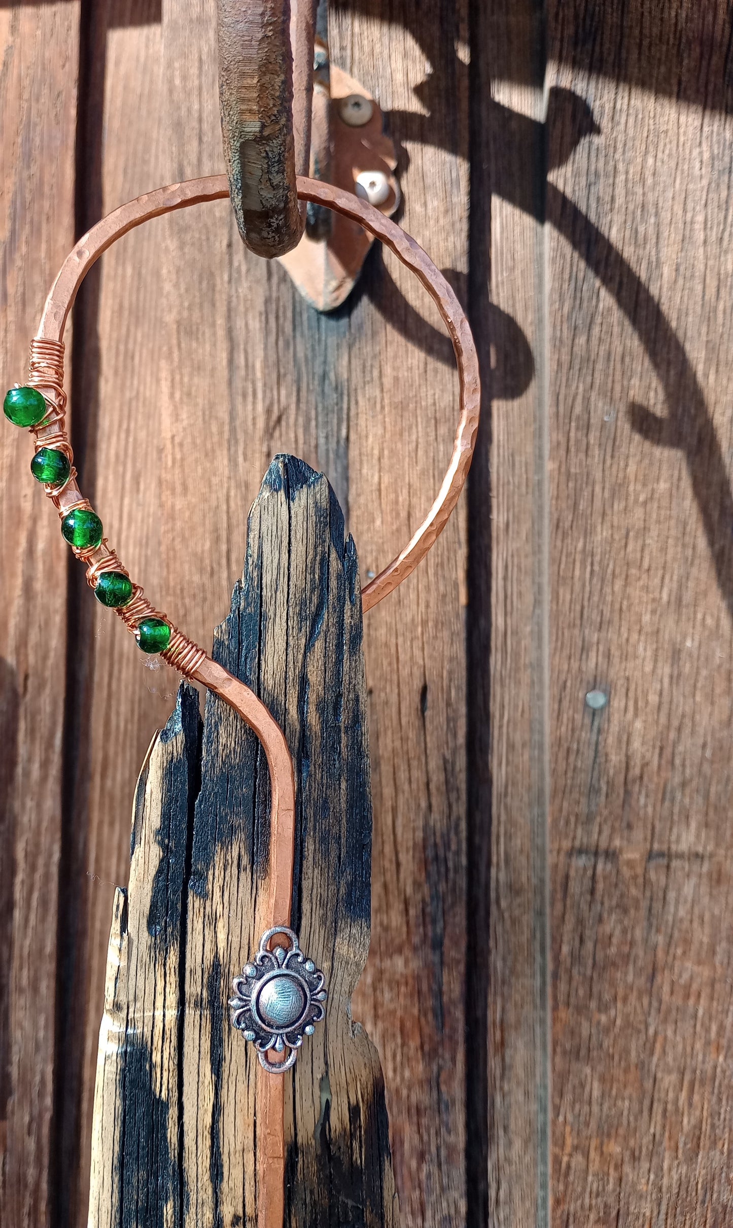 Lucky Seven Recycled Garden Suncatcher Home Accent