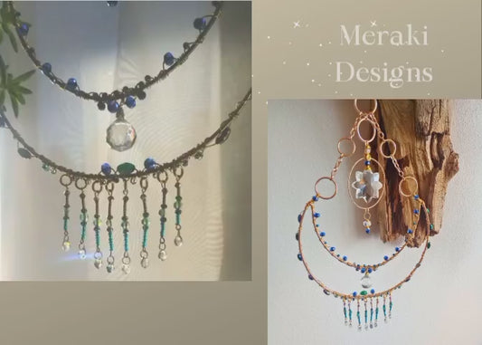 Royal Crescent Crystal Suncatcher