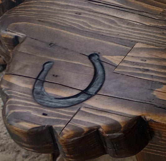 "Little Big Sky" Cedar Bench