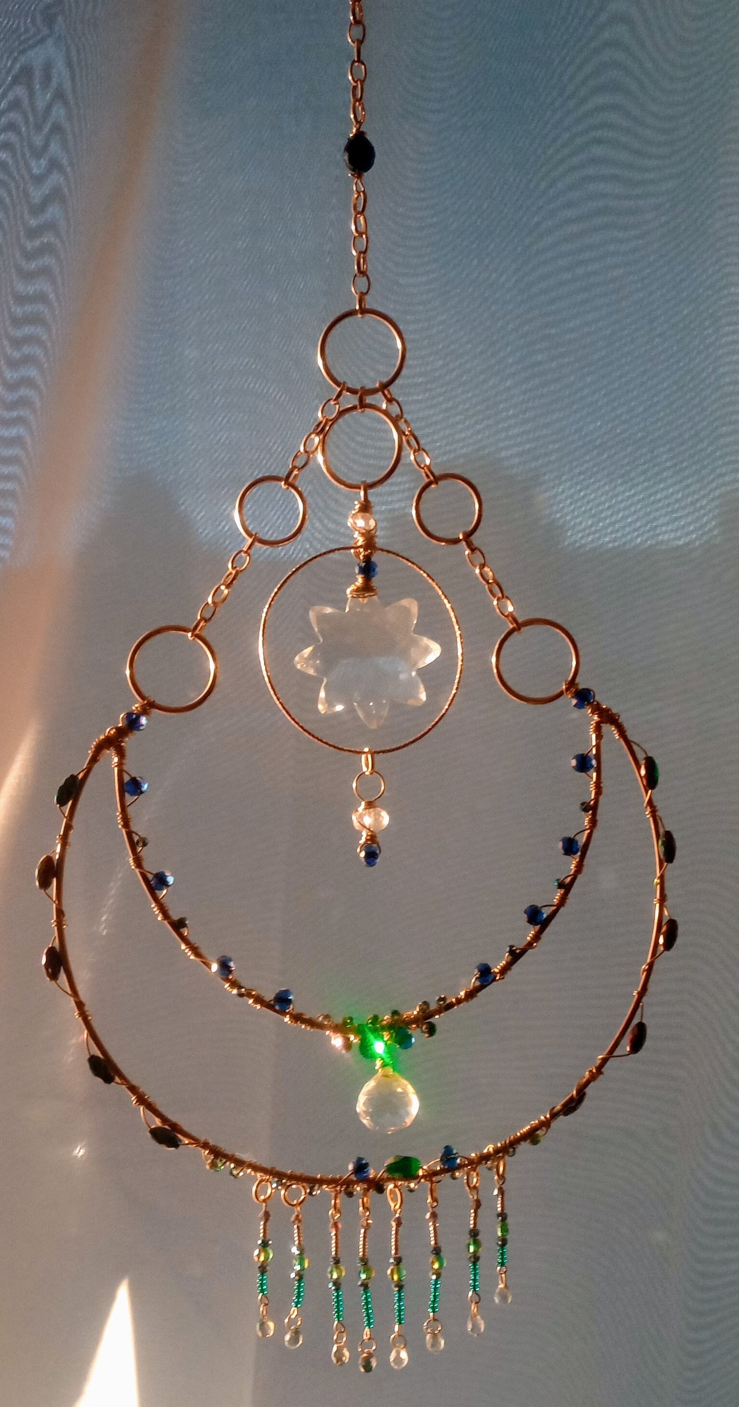 Royal Crescent Crystal Suncatcher